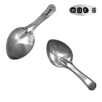 Georgian Silver Caddy Spoon 1809